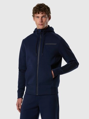 North Sails Kapüşonlu Fermuarlı Erkek Sweatshirt
