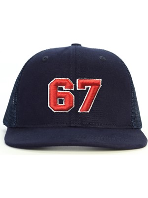 PataCute 67 Numara (Kabartmalı) Snapback Şapka