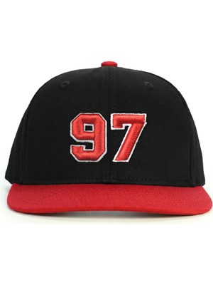 PataCute 97 Numara (Kabartmalı) Snapback Şapka