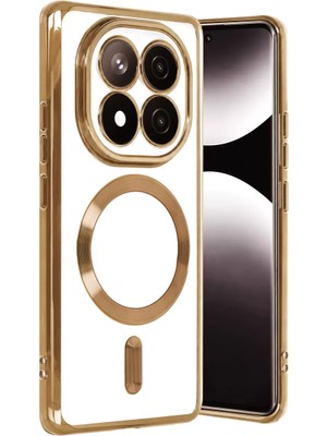 AKM Newface Xiaomi Redmi Note 15 Pro 4g Kross Magneticsafe Kapak - Gold