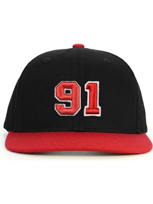 PataCute 91 Numara (Kabartmalı) Snapback Şapka