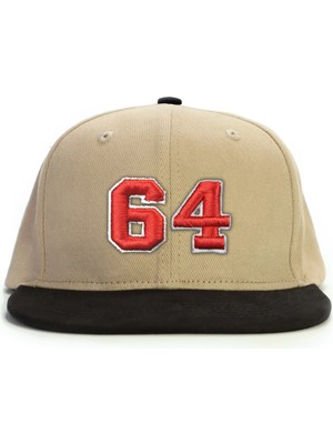 PataCute 64 Numara (Kabartmalı) Snapback Şapka