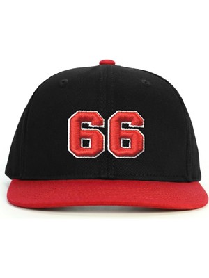 PataCute 66 Numara (Kabartmalı) Snapback Şapka