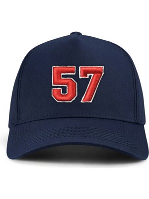 PataCute 57 Numara (Kabartmalı) Kalıplı Baseball Şapka