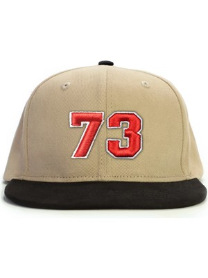 PataCute 73 Numara (Kabartmalı) Snapback Şapka