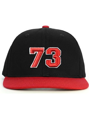 PataCute 73 Numara (Kabartmalı) Snapback Şapka