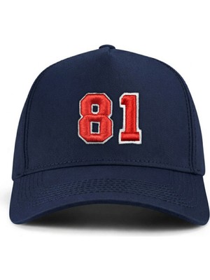PataCute 81 Numara (Kabartmalı) Kalıplı Baseball Şapka