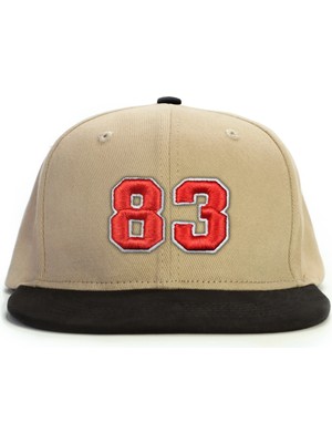 PataCute 83 Numara (Kabartmalı) Snapback Şapka