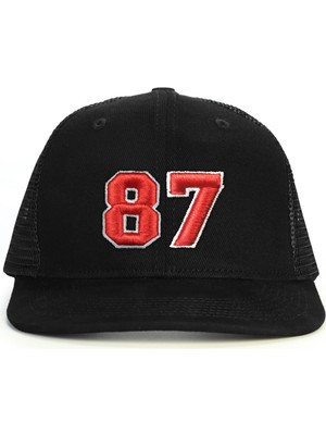 PataCute 87 Numara (Kabartmalı) Snapback Şapka