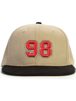 PataCute 98 Numara (Kabartmalı) Snapback Şapka