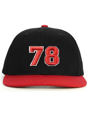 PataCute 78 Numara (Kabartmalı) Snapback Şapka