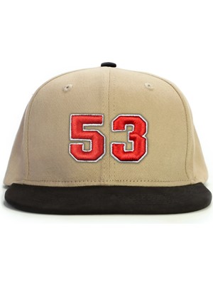 PataCute 53 Numara (Kabartmalı) Snapback Şapka