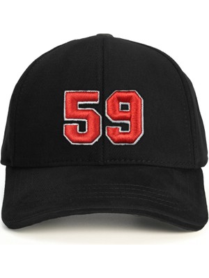 PataCute 59 Numara (Kabartmalı) Baseball Şapka