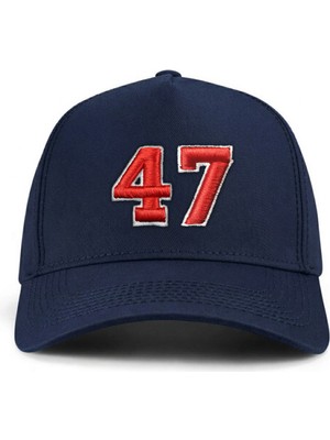 PataCute 47 Numara (Kabartmalı) Kalıplı Baseball Şapka