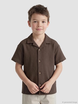 LC Waikiki Yeni Sezon Lcw Kids Beyaz Baskılı Erkek Çocuk Tişört Takım