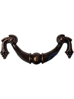 Magicool Dekoratif Zamak Üzümlü Kulp - 64MM, Eskitme, 1 Adet