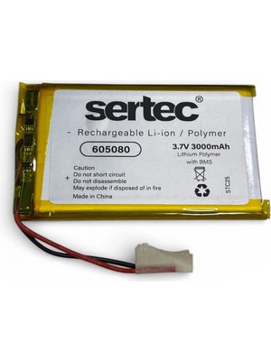 Magicool 605080 3.7V 3000 Mah Li-Polymer Pil (DEVRELI/1.5A)