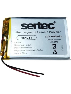 Magicool 454261 3.7V 1500 Mah Li-Polymer Pil (DEVRELI/1.5A)