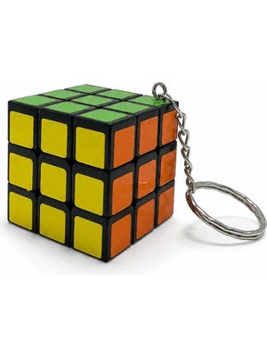 Zenvia Znv Zeka Küpü Anahtarlık - Mini Rubik Küpü Taşınabilir Oyuncak ALK4012 ZNV2029