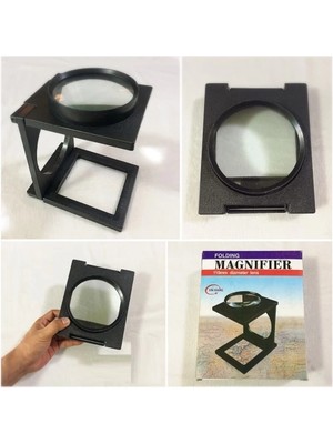 Zenvia Znv Masa Üstünde Proje Çizimi.küçük Yazı Vb Okuma Için Mükemmel 110 mm Katlanır Büyüte