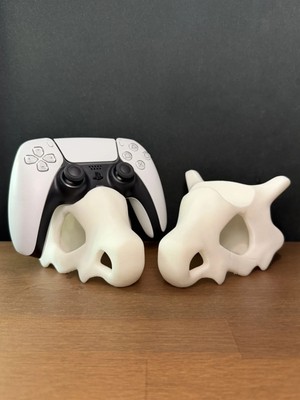 Lunera Accessories Kafatası Şeklinde Joystick Tutucu – 3D Baskı Oyun Kolu & Gaming Standı