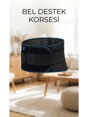 TKÇ Tkcls- Unisex Ayarlanabilir Nefes Alabilir Ortopedik Bel Destekli Çalışma Korsesi