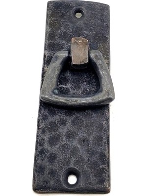 Magicool Antika Tarz Dekoratif Pirinç Dik Dövme Mobilya Kulbu - 90X31 Mm, Oksit