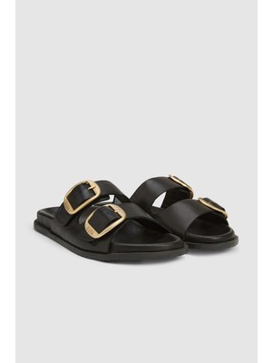 U.s. Polo Assn. Kadın Siyah Terlik 50323090-VR046