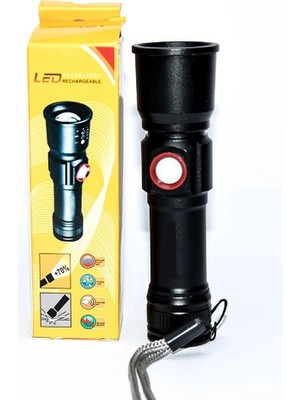 Hace Bazaar 1.000 Lümen USB Şarjlı LED El Feneri WT-611