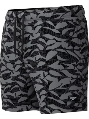 Speedo Print Redondo Edge Volley 16 Inch Erkek Deniz Şortu