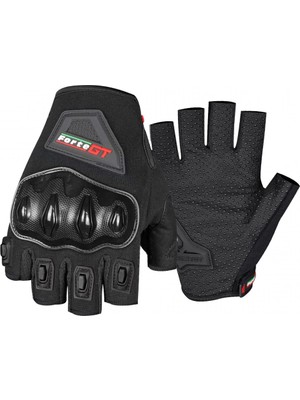 Forte Gt Parmaksız Eldiven Siyah Gt 20 Pro D