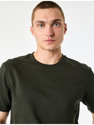Koton Regular Fit Pamuklu Bisiklet Yaka Kısa Kollu Basic Tişört