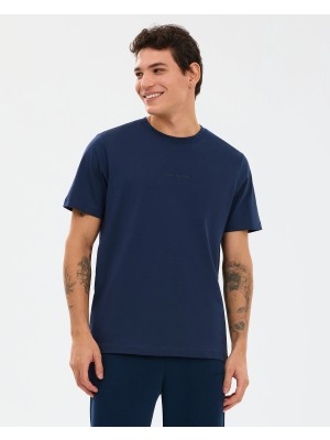 Skechers M Essential T-Shirt Erkek Lacivert Tshirt S2510017-0505