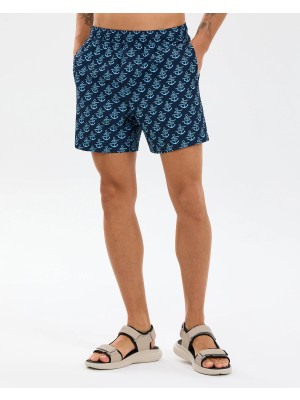 Skechers M 5 Inch Swimshort Erkek Lacivert Deniz Şortu S2610133-0505