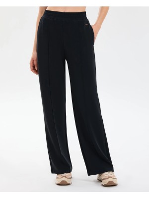 Skechers W Soft Touch Regular Sweatpant Kadın Siyah Eşofman Altı S2610035-3817