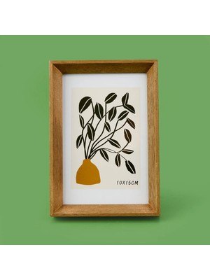 Matmel Deco Monza Çerçeve - Kahverengi - 15X10 cm