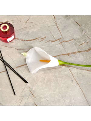 Matmel Deco Yapay Zambak Çiçeği - Beyaz - 60 cm