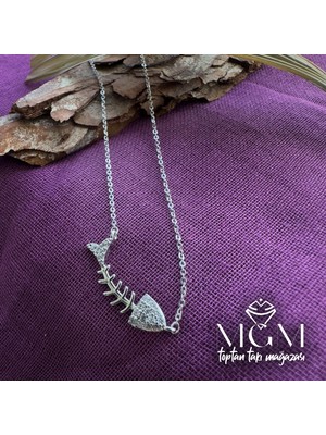 Svoria Store Zirkon Kolye - KL0006-B