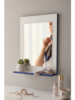 Moemi Dekor Duvar Aynası Lavabo Aynası Dekor Ayna Salon Aynası Koridor Aynası 60X45CM