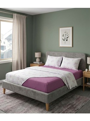 Livoras Home Çift Kişilik Nevresim Takımı Pembe Çiçekli
