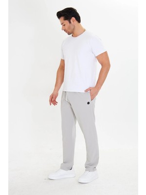Enrico Ferry Erkek Büyük Beden Stretchfit Esnek Eşofman Altı Taş 2660B