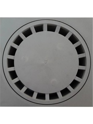 Hobibahçem Mey Ithalat® Yer Süzgeci 100 mm (Alttan Çıkışlı)