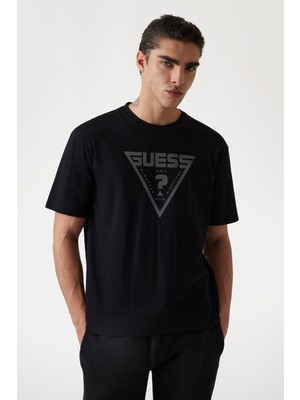 Velmora Guess Üçgen Logolu Tişört