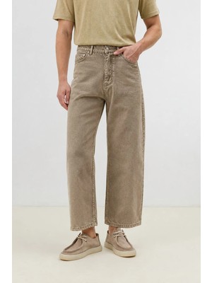 Antioch Kahve Relax Fit Erkek Jean