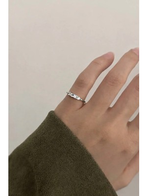 OkkoStore Serçe Parmak Kesme Taş Yüzük