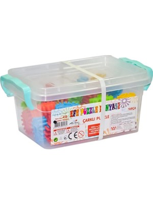 Hobibahçem Mey Ithalat® 413 Kutulu Çarklı Puzle 35 Pcs