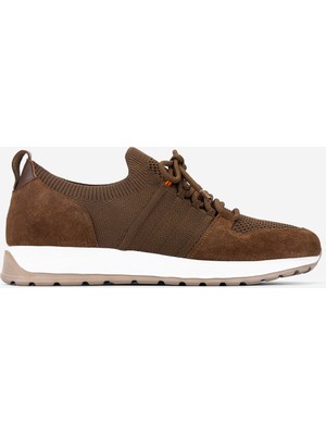 Valmenti Erkek Deri & Tekstil Taba Sneakers & Spor Ayakkabı 1151 Val-Tnc-5 Erk Ayk Y26 Taba Suet/trk