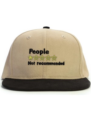 PataCute Insanları Tavsiye Etmiyorum Snapback Şapka