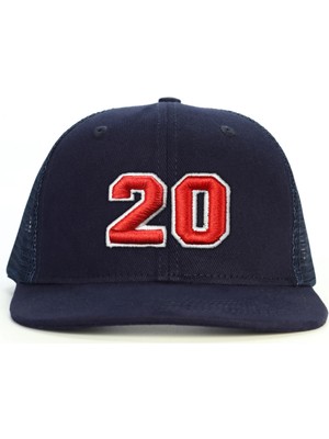 PataCute 20 Numara Kabartmalı Snapback Şapka
