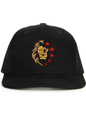 PataCute Aslan Işlemeli Snapback Şapka